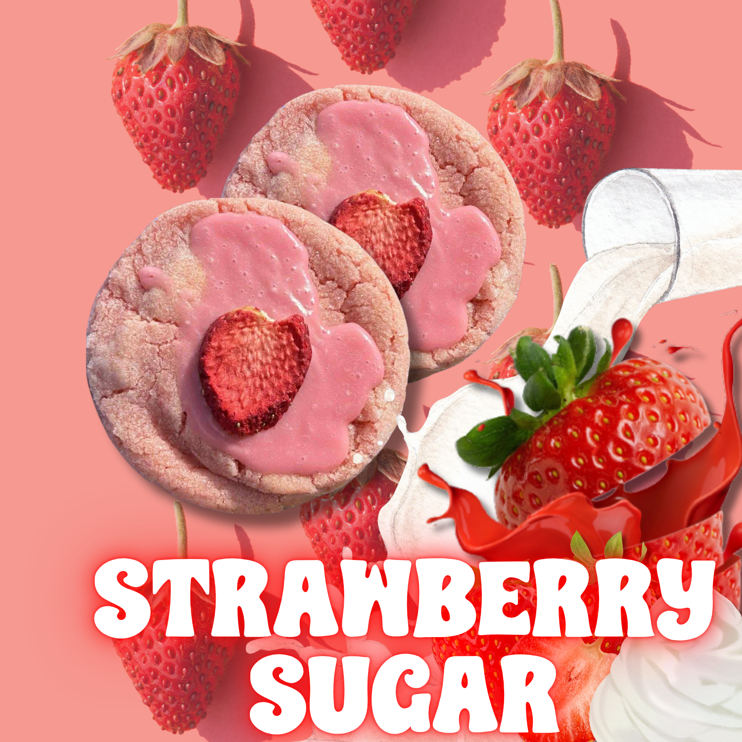 Strawberry Sugar Cookie